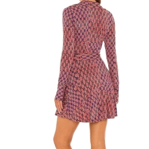 Free People Rhetta Wrap Dress NWT - Picture 3 of 3
